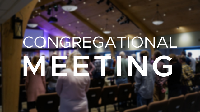 Congregational Meeting